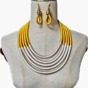 Perfect African necklace, elegant ethnic accessory for gift