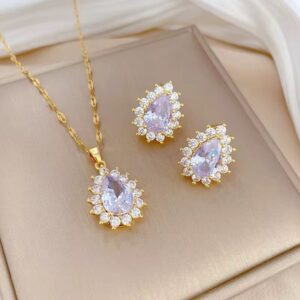 Jewerly Water Drop Zircon