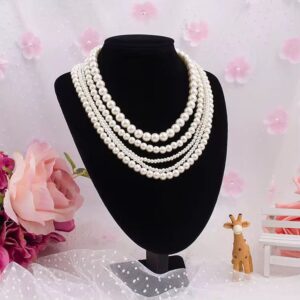5-strand pearl necklace